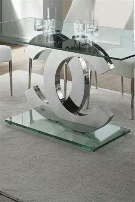 chanel table and chairs|coco Chanel chair.